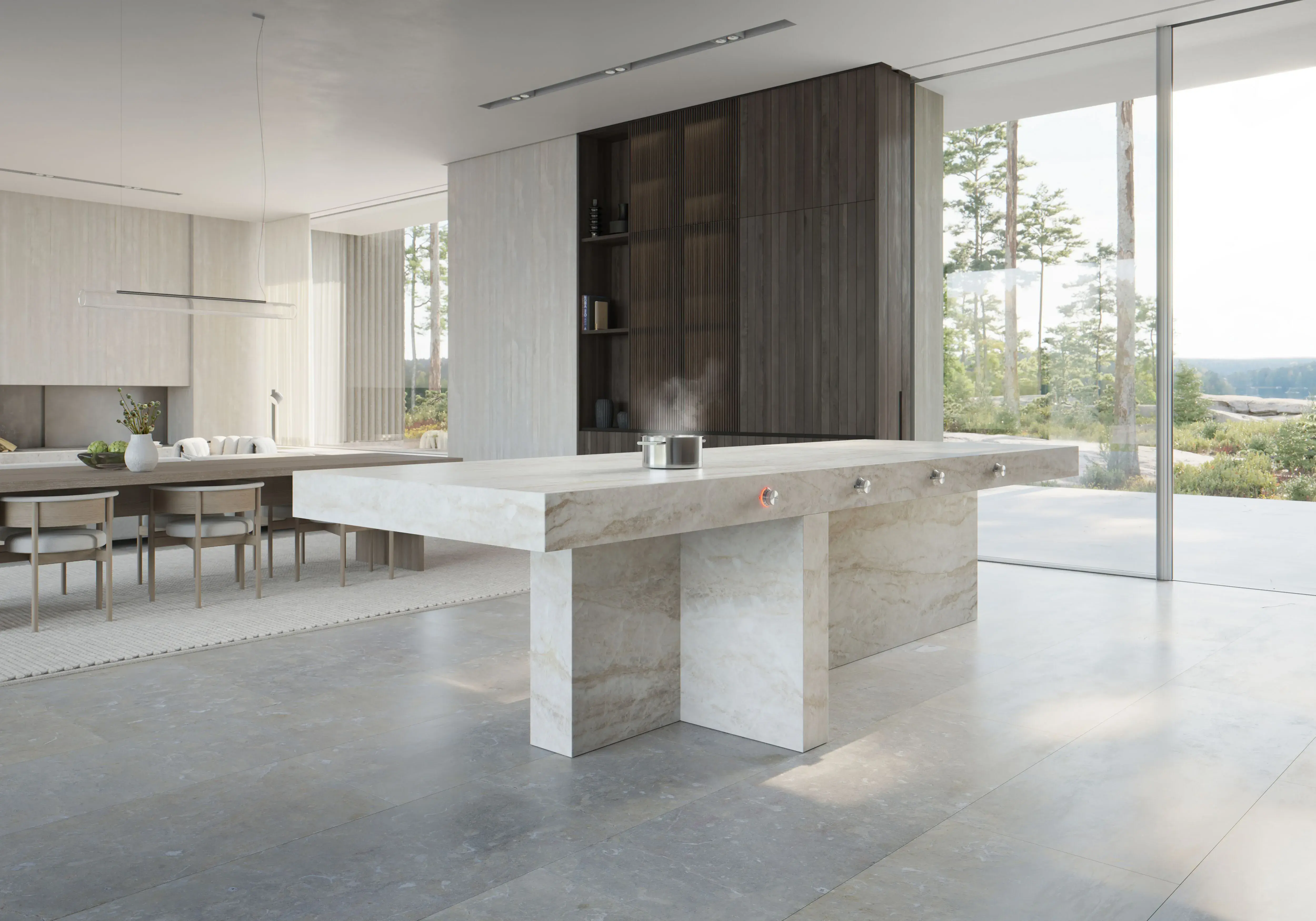 Gaggenau_Vollintegrierte_Induktion_01_Küchenszenario
